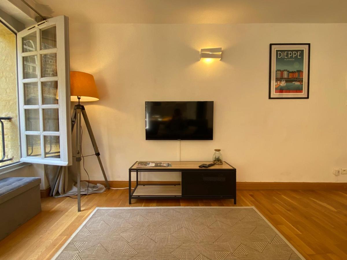 Апартаменты Beau Studio Cosy Calme En Face Du Port Sur Le Quai Дьепп Экстерьер фото